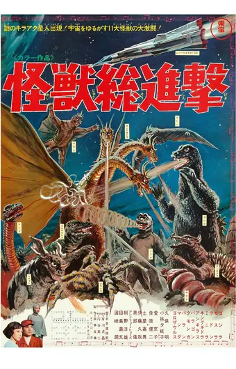  Годзилла: Парад монстров 